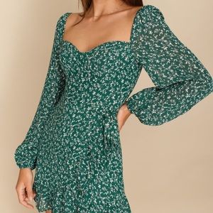 Reformation Cammi Dress Parsley